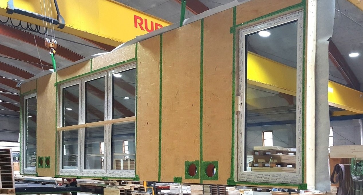 rendering of the residential building