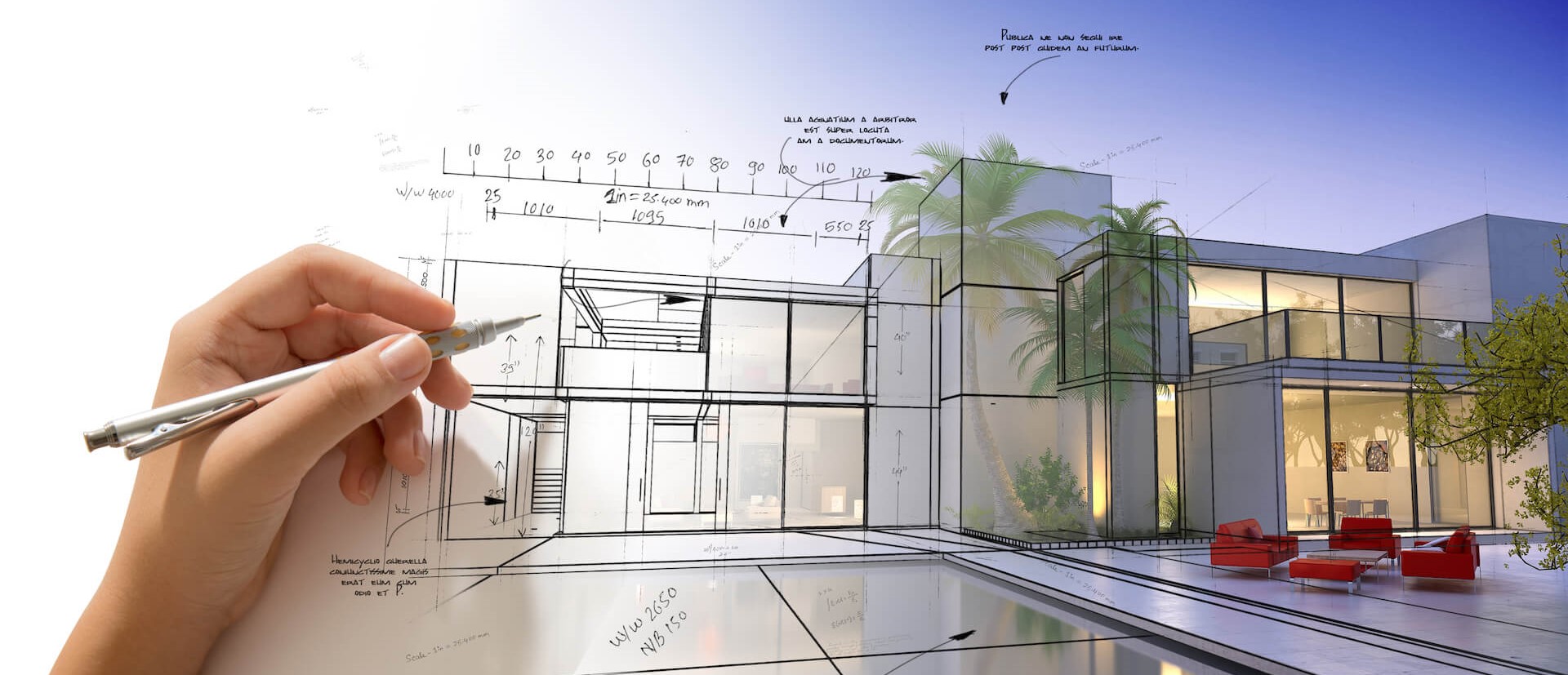 3D rendering of the proposed building